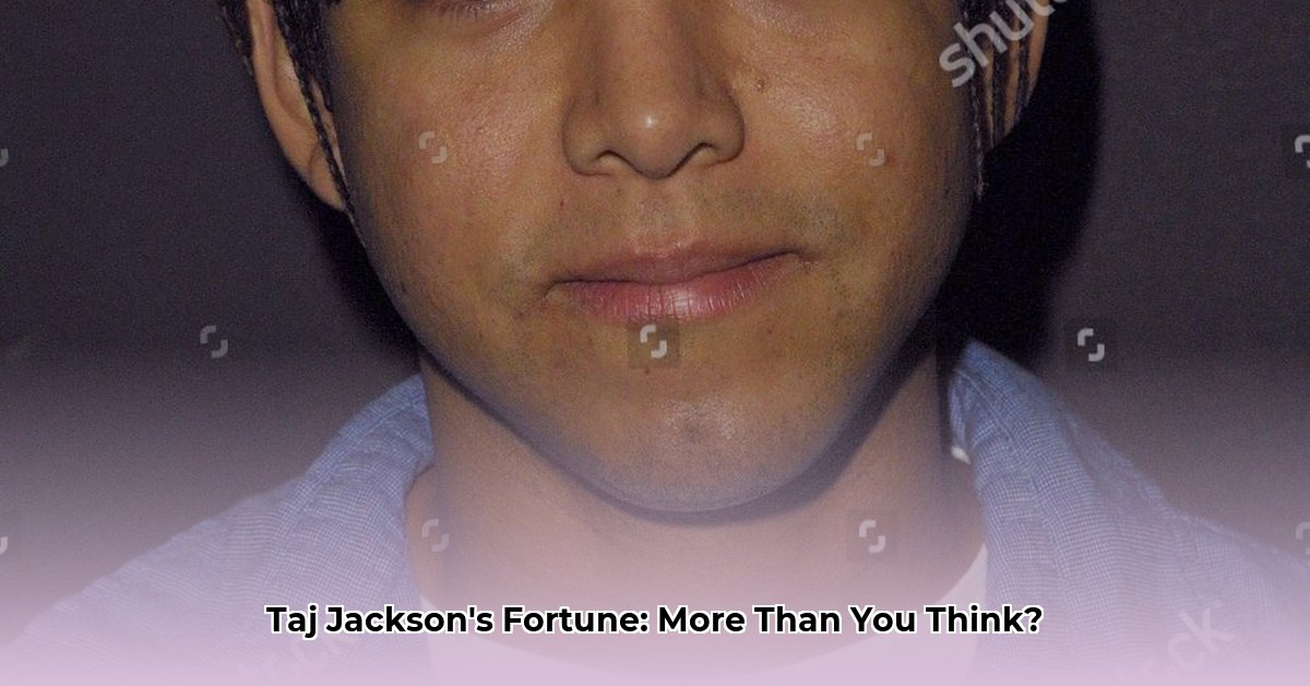 taj jackson net worth